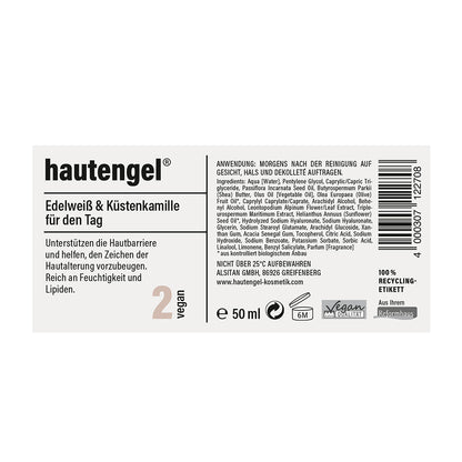 Edelweiß & Küstenkamille für den Tag 50 ml